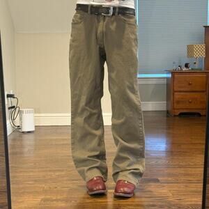 vintage 2000s flared brown liz claiborne y2k bootcut jeans